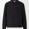 Embellished Linen Blouson Jacket Embellished Linen Blouson Jacket