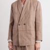 Rabari Embroidered Linen Blazer - FR