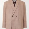 Rabari Embroidered Linen Blazer