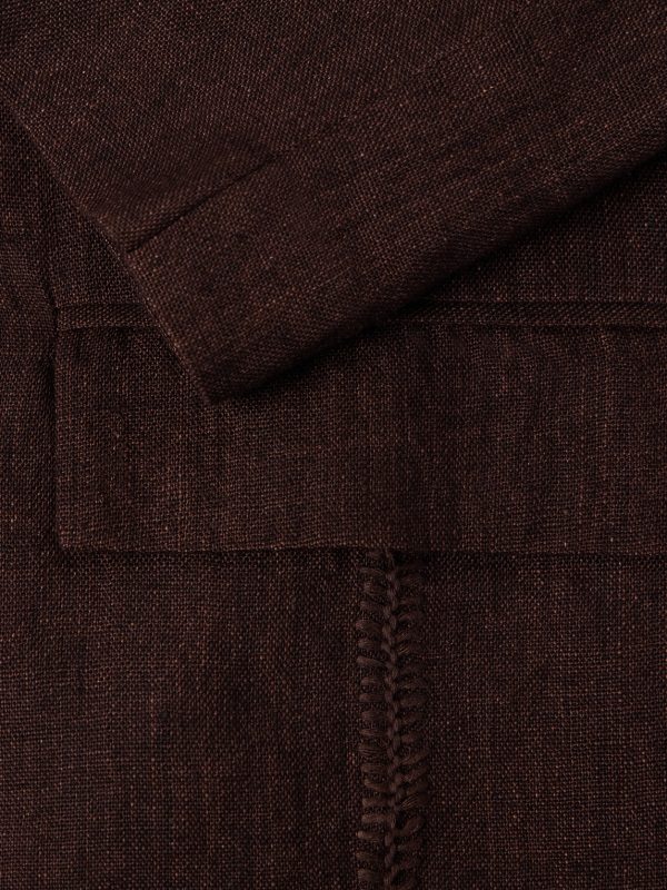Rabari Embroidered Linen Suit Jacket - E1 Rabari Embroidered Linen Suit Jacket - E1