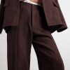 Rabari Embroidered Straight-Leg Linen Suit Trousers - E1 Rabari Embroidered Straight-Leg Linen Suit Trousers - E1