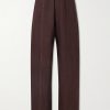 Rabari Embroidered Straight-Leg Linen Suit Trousers Rabari Embroidered Straight-Leg Linen Suit Trousers