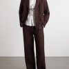 Rabari Embroidered Straight-Leg Linen Suit Trousers - OU Rabari Embroidered Straight-Leg Linen Suit Trousers - OU