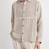 Rabari Embroidered Linen Shirt - FR
