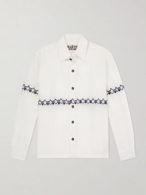 Embroidered Linen Shirt Embroidered Linen Shirt