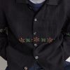 Embroidered Linen Shirt - CU Embroidered Linen Shirt - CU