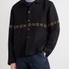 Embroidered Linen Shirt - FR Embroidered Linen Shirt - FR