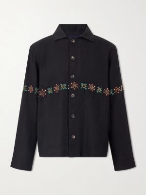 Embroidered Linen Shirt Embroidered Linen Shirt