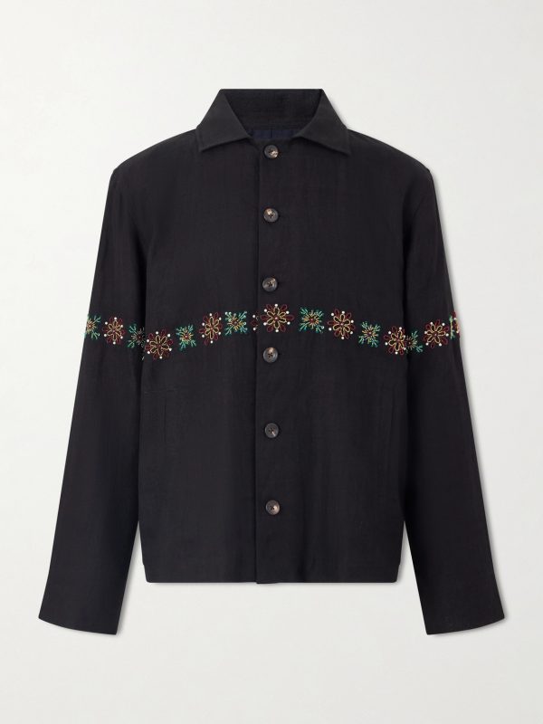Embroidered Linen Shirt Embroidered Linen Shirt