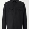 Cotton-Blend Overshirt