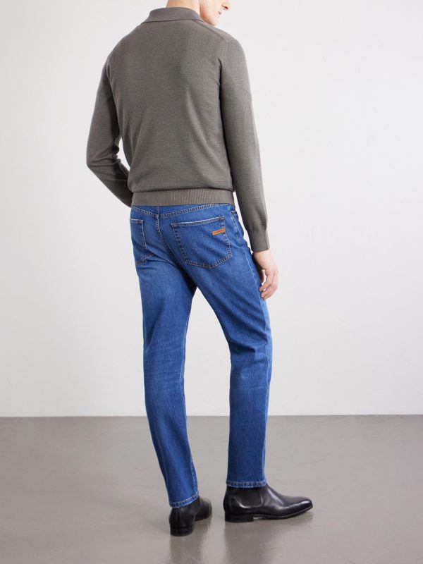 Silk and Cashmere-Blend Polo Shirt - BK Silk and Cashmere-Blend Polo Shirt - BK