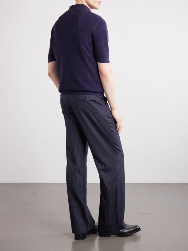 Slim-Fit Cotton-Piqué Polo Shirt - BK Slim-Fit Cotton-Piqué Polo Shirt - BK