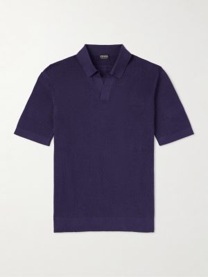 Slim-Fit Cotton-Piqué Polo Shirt Slim-Fit Cotton-Piqué Polo Shirt