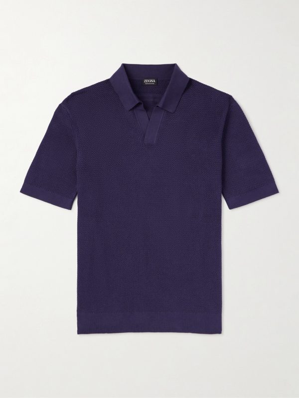 Slim-Fit Cotton-Piqué Polo Shirt Slim-Fit Cotton-Piqué Polo Shirt