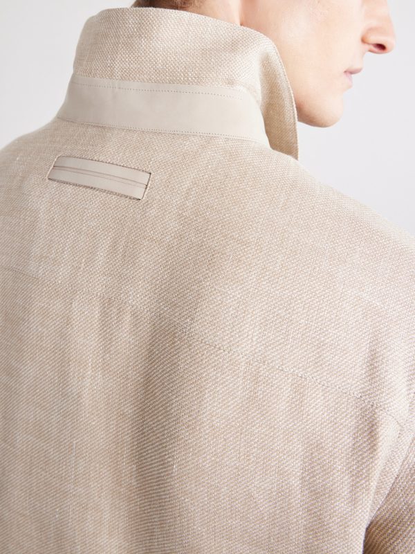 Cashmere, Linen and Silk-Blend Overshirt - CU Cashmere, Linen and Silk-Blend Overshirt - CU