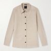 Cashmere, Linen and Silk-Blend Overshirt Cashmere, Linen and Silk-Blend Overshirt