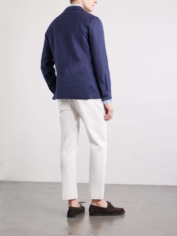 Wool and Linen-Blend Chore Jacket - BK
