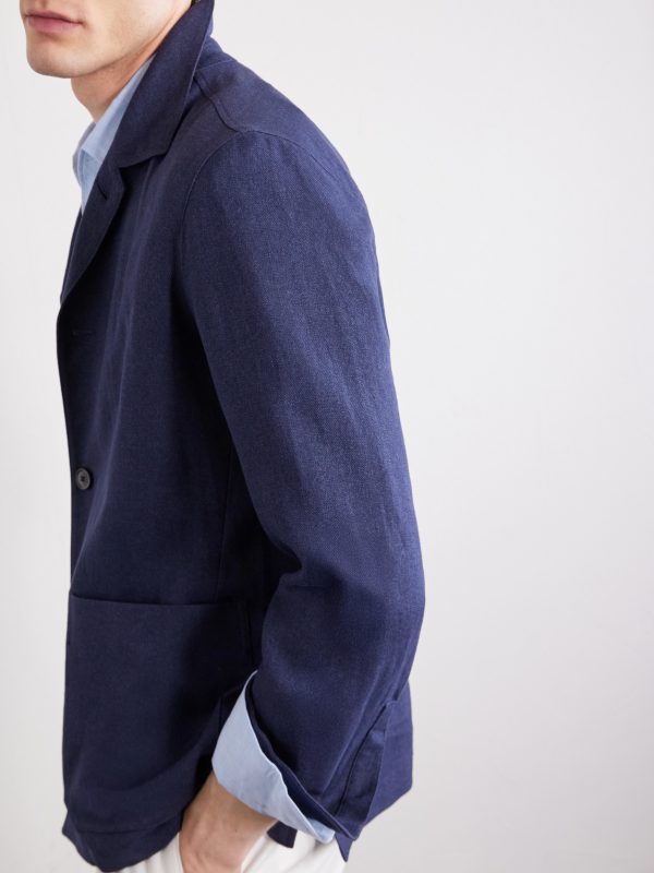 Wool and Linen-Blend Chore Jacket - CU