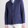 Wool and Linen-Blend Chore Jacket - FR