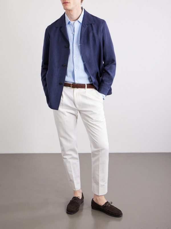 Wool and Linen-Blend Chore Jacket - OU
