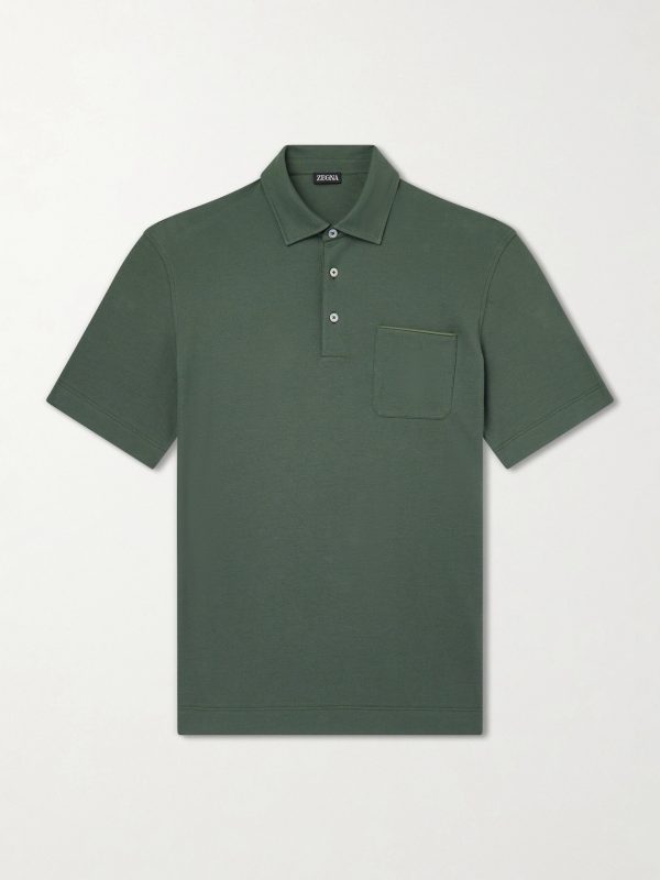 Cotton-Jersey Polo Shirt Cotton-Jersey Polo Shirt