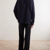 Cotton-Blend Overshirt - BK Cotton-Blend Overshirt - BK
