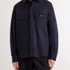 Cotton-Blend Overshirt - FR Cotton-Blend Overshirt - FR