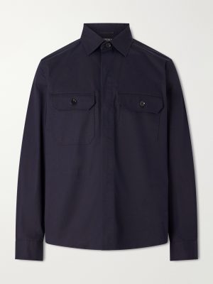 Cotton-Blend Overshirt Cotton-Blend Overshirt