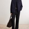 Cotton-Blend Overshirt - OU Cotton-Blend Overshirt - OU