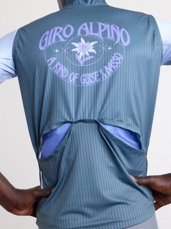 + Basso Giro Alpino Logo-Print Shell Cycling Gilet - CU + Basso Giro Alpino Logo-Print Shell Cycling Gilet - CU