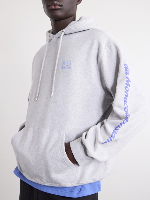 + Basso Giro Alpino Logo-Detailed Cotton-Jersey Hoodie - CU + Basso Giro Alpino Logo-Detailed Cotton-Jersey Hoodie - CU