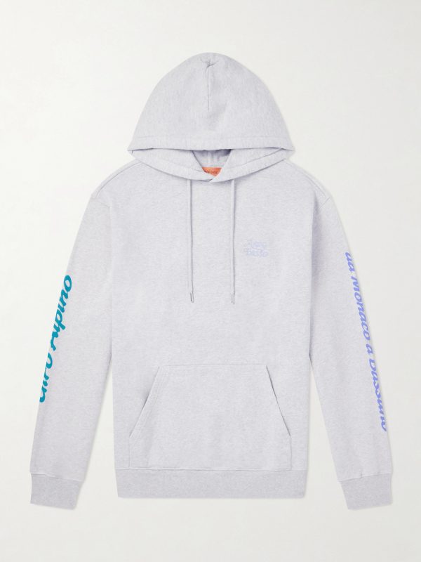+ Basso Giro Alpino Logo-Detailed Cotton-Jersey Hoodie + Basso Giro Alpino Logo-Detailed Cotton-Jersey Hoodie