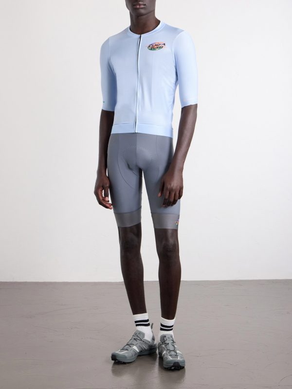 + Basso Giro Alpino Logo-Print Mesh Cycling Jersey - OU + Basso Giro Alpino Logo-Print Mesh Cycling Jersey - OU