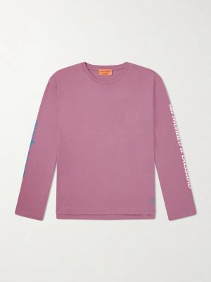 + Basso Giro Alpino Logo-Print Cotton-Jersey T-Shirt + Basso Giro Alpino Logo-Print Cotton-Jersey T-Shirt