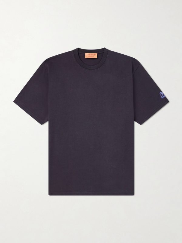+ Basso Logo-Printed Cotton-Jersey T-Shirt + Basso Logo-Printed Cotton-Jersey T-Shirt