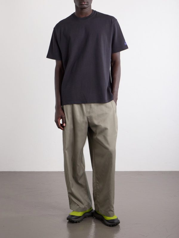 + Basso Logo-Printed Cotton-Jersey T-Shirt - OU + Basso Logo-Printed Cotton-Jersey T-Shirt - OU