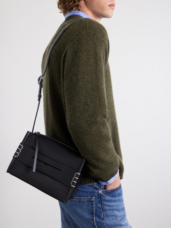 Loafer Leather Messenger Bag - E2 Loafer Leather Messenger Bag - E2