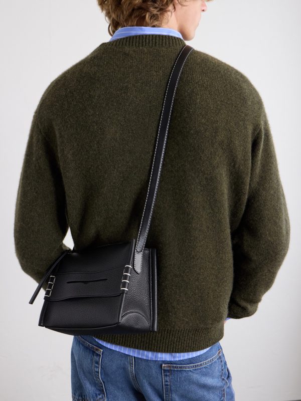 Loafer Leather Messenger Bag - FR Loafer Leather Messenger Bag - FR