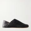 Slipper Woven-Leather Mules Slipper Woven-Leather Mules