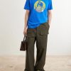 Wide-Leg Cotton-Blend Canvas Parachute Trousers - OU Wide-Leg Cotton-Blend Canvas Parachute Trousers - OU