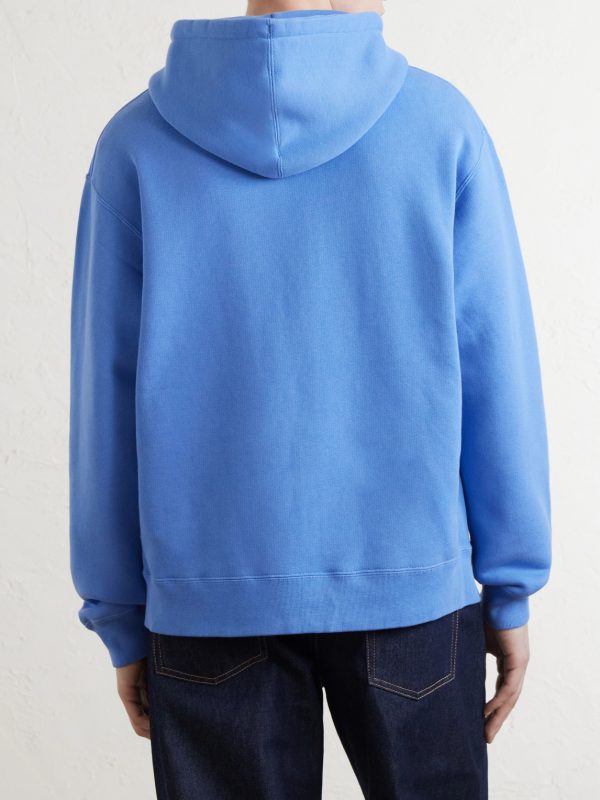 Cotton-Jersey Zip-Up Hoodie - BK