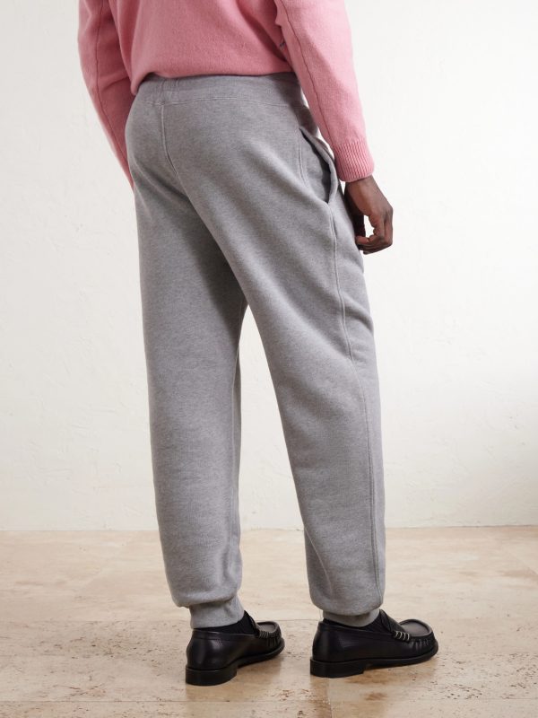 Tapered Cotton-Fleece Sweatpants - BK Tapered Cotton-Fleece Sweatpants - BK