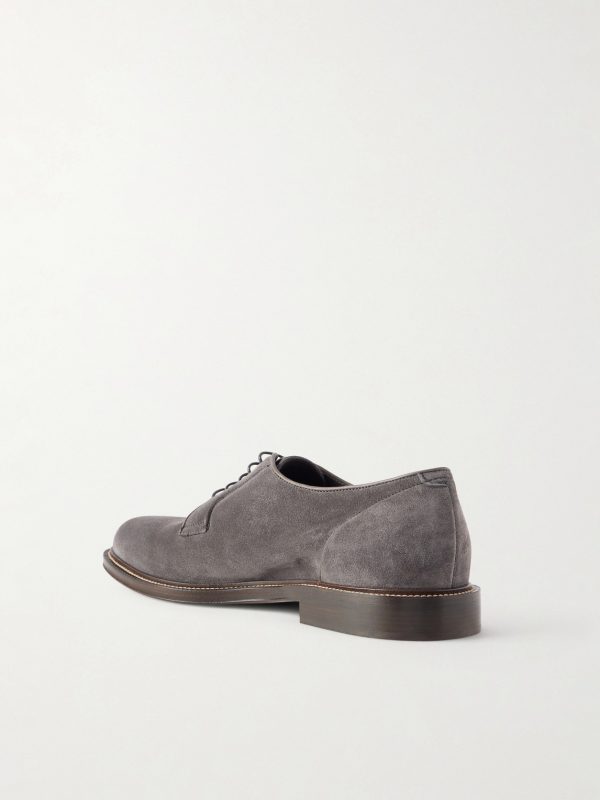 Suede Derby Shoes - BK Suede Derby Shoes - BK