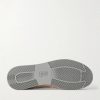 Suede-Trimmed Canvas Sneakers - E1