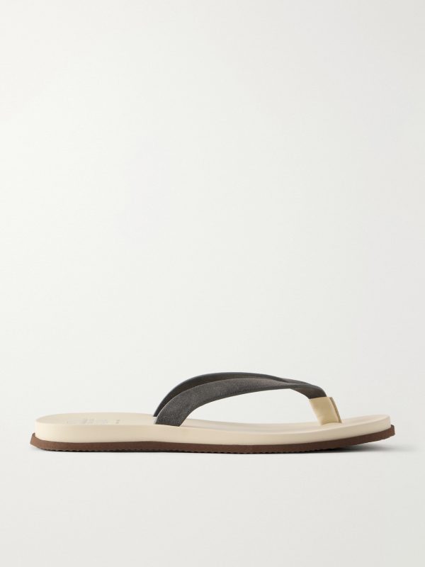 Suede Flip Flops Suede Flip Flops