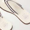 Striped Grosgrain Flip Flops - CU