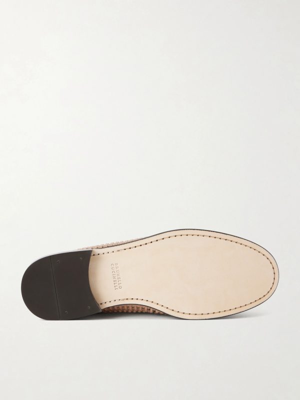 Woven Leather Loafers - E1 Woven Leather Loafers - E1
