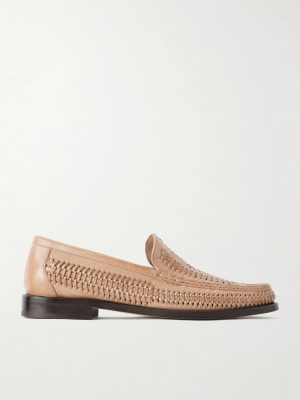 Woven Leather Loafers Woven Leather Loafers