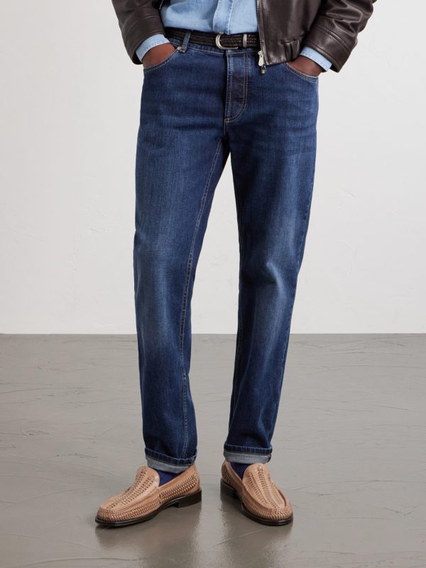 Woven Leather Loafers - OU Woven Leather Loafers - OU