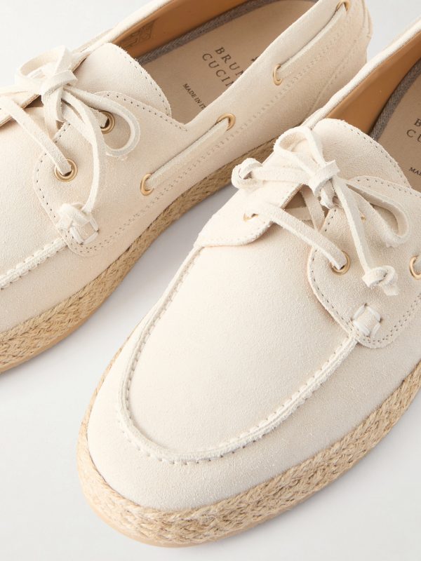 Suede Boat Shoes - CU